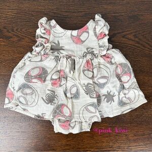 Marvel Spidey and His Amazing Friends Gauze Baby Dress
